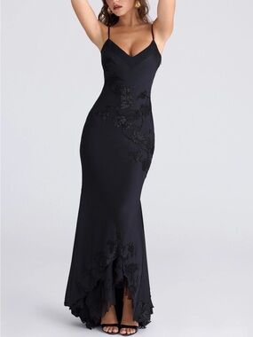 artemis black lace maxi dress House of CB | Dresses | House Of Cb Artemis Black Maxi Lace Dress